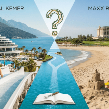 Maxx Royal Kemer sau Maxx Royal Belek: care este alegerea ideală pentru o familie cu copii mici