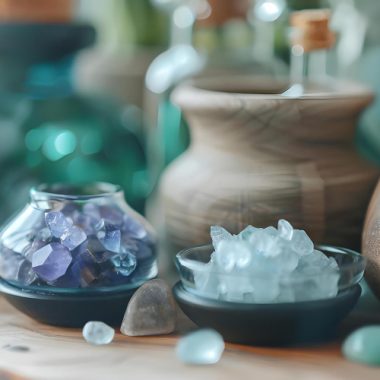 Cum pot curata cristalele cu fum de salvie?