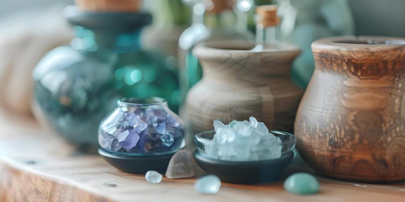 Cum pot curata cristalele cu fum de salvie?